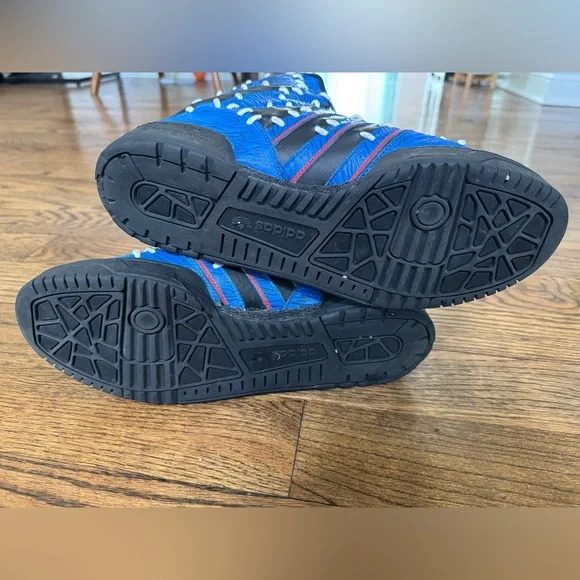 Adidas x Jeremy Scott Madballs Frankenstein Rare Hi-Top Sneakers Size 11 - Picture 9 of 9